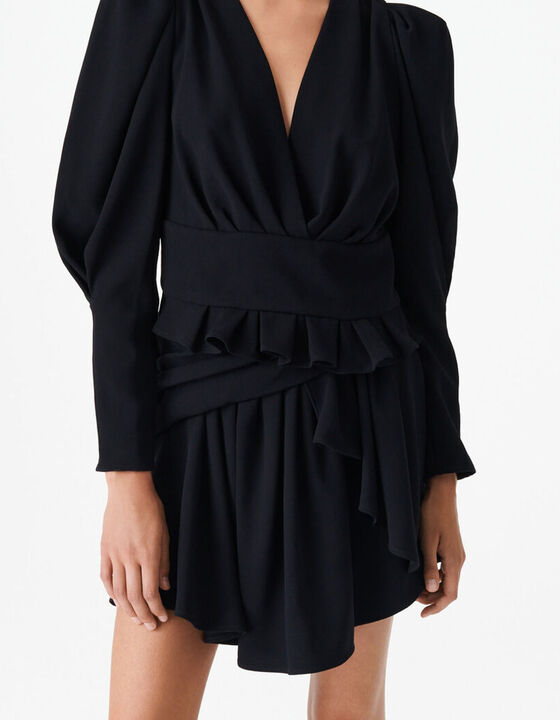 STEPIE V-NECK CROP TOP